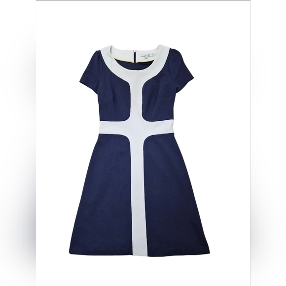 Boden Womens 4R Dress Block Color Retro Mod Lined - Picture 10 of 10